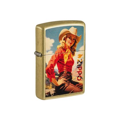 Zippo Запалка 46248 - Cowgirl Design