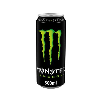 Coca-Cola Енергийна напитка Monster Energy, класик, 500 ml