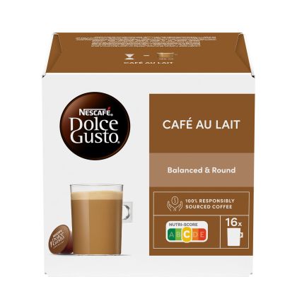 Nescafe Dolce Gusto Кафе капсула Caffe, Cafe Au Lait, 16 броя