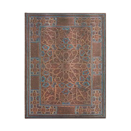 Paperblanks Тефтер Midnight, 180 х 230 mm, широки редове, твърда корица, 72 листа