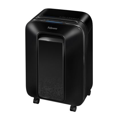 Шредер за унищожаване на документи Fellowes Powershred LX201, Microcut, 22 L, черен, P-5, време за работа 10 мин, Micro-Cut