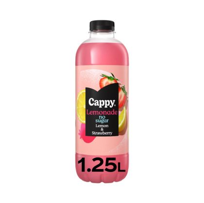 Cappy Лимонада Zero, лимон и ягода, 1.25 L