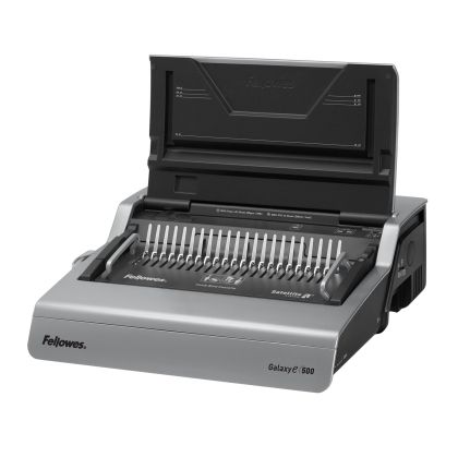 Машина за подвързване Fellowes Galaxy-E, електрическа, с пластмасова спирала, A4, до 500 листа