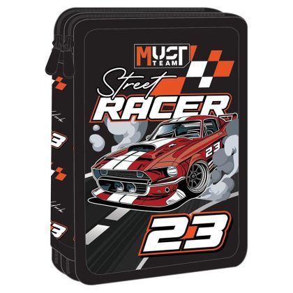 Несесер Diakakis Must Racer, 2 ципа, зареден