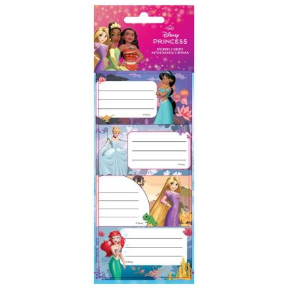 Етикети за тетрадка Princess, 20бр/пак
