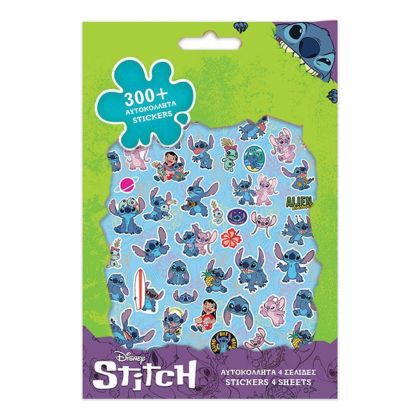 Книжка с над 300 бр стикери Lilo&Stitch