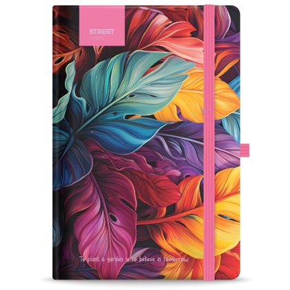 Бележник B5 Street Petal 96л, с ластик