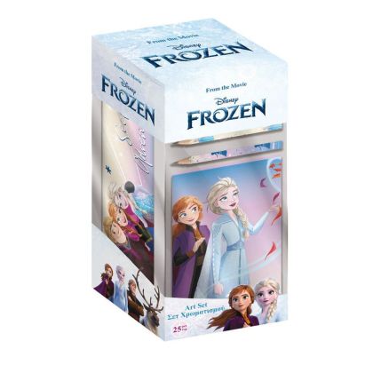Комплект за оцветяване Diakakis Frozen, 25 части