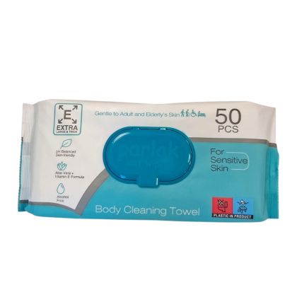 Мокри кърпи Parlak Body Cleaning Towel 50бр
