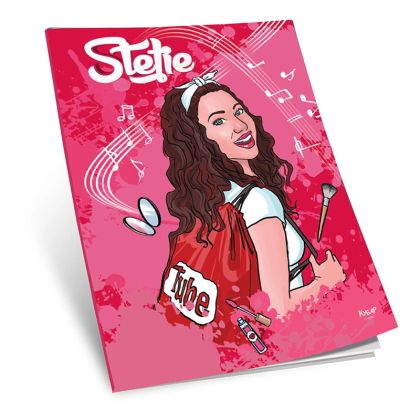 Тетрадка A4 Стефи, редове, 40л