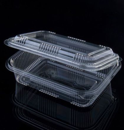 Кутия с прикачен капак PET 1500ml, 50бр/стек