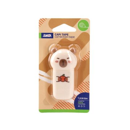 Коректор-лента Junior Capi Tape, капибара, дължина 6 m, асорти