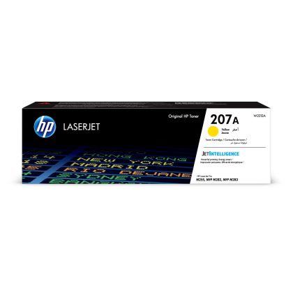 Оригинална тонер касета HP 207A W2212A, M255dw/M283fdn, 1250 страници/5%, Yellow