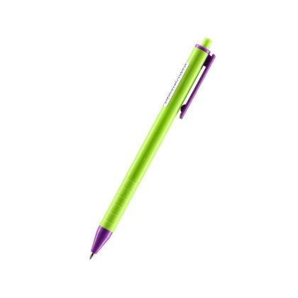 Химикалка Sazio Sunrise, автоматична, неонова, 0.7 mm, асорти