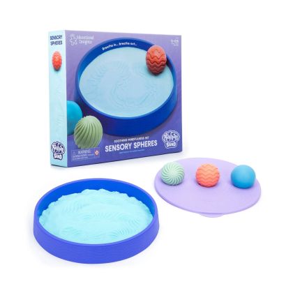 Learning Resources Сензорен комплект Playfoam, с пясък и релефни сфери