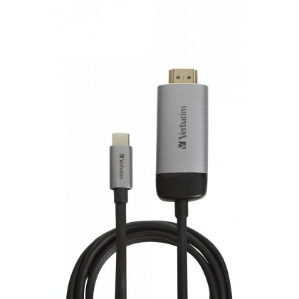 Адаптер Verbatim, USB Type-C към HDMI, 1.5 m