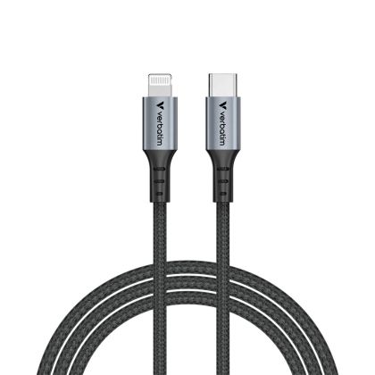 Кабел Verbatim Sync&Charge, магнитен, USB Type-C към Lightning, 120 cm