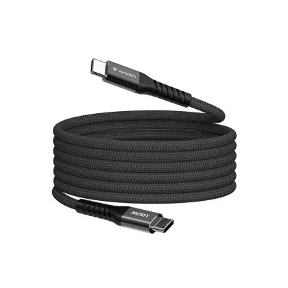 Кабел Verbatim Sync&Charge, магнитен, USB Type-C, 100 W, 120 cm, черен