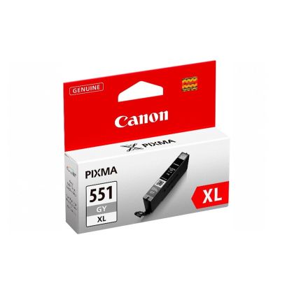 Оригинален патрон Canon CLI-551XL, 3300 страници/5%, Grey