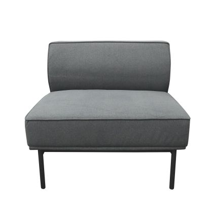 Модул RFG Klark, прав, текстил, 800 х 800 х 720 mm, сив