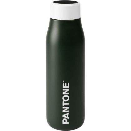Бутилка за вода Pantone с термометър 500ml, Черен