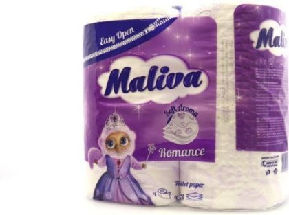 Тоалетна хартия Maliva Romance 4 броя