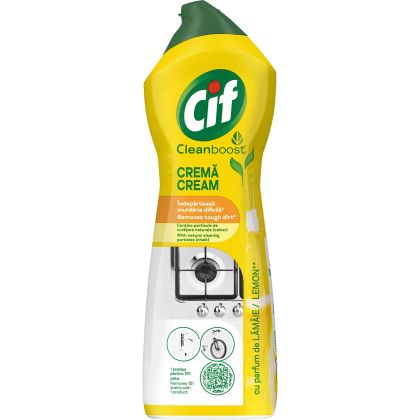 Почистващ крем Cif Cream лимон 500 ml