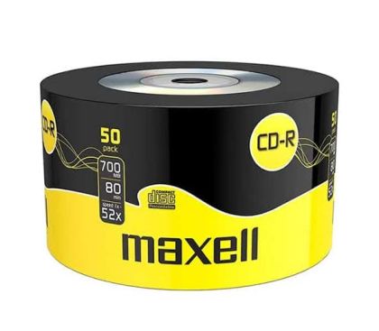 Дискове CD-R Maxell, 50 броя