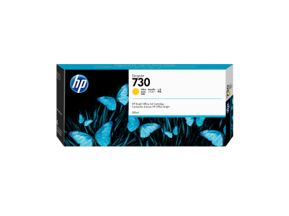 Оригинален патрон HP P2V70A, Nо 730, T1700, 300 ml, Yellow