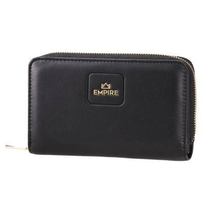 Портфейл Empire Lucia, дамски, среден, черен