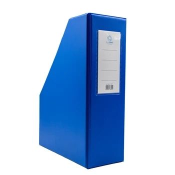 Поставка вертикална Bluering PVC 9см А4+ кожена