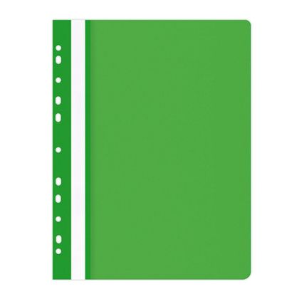 Папка Office Products с прозрачно лице европерф, зелен