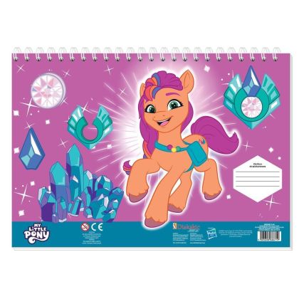 Скицник Diakakis My Little Pony, спирала, 40л