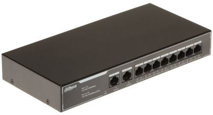 Мрежово устройство POE комутатор/switch Dahua DH-SF1010LP-EUR GbE 10 port