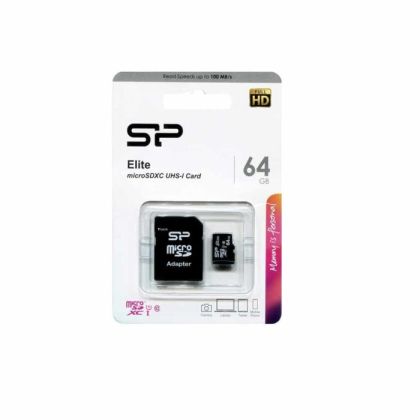 Преносима памет microSD Silicon Power Elite 64GB