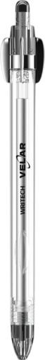 Гел химикалка Writech Velar, прозрачна