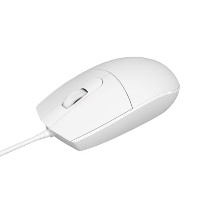 Оптична мишка Omega OM439, USB, бяла