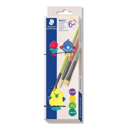 Комплект четки Staedtler Noris, 3 броя