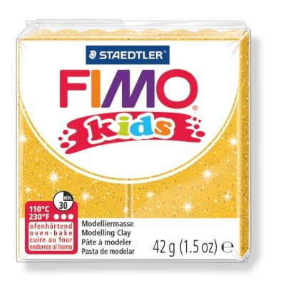 Полимерна глина Staedtler Fimo Kids,42g, златист 112