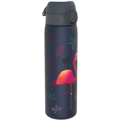 Бутилка за вода Ion8 Print, Recyclon, 500 ml, фламинго