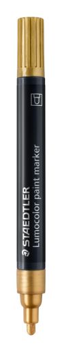 Маркер Staedtler Lumocolor Paint 349, акрилен, златист
