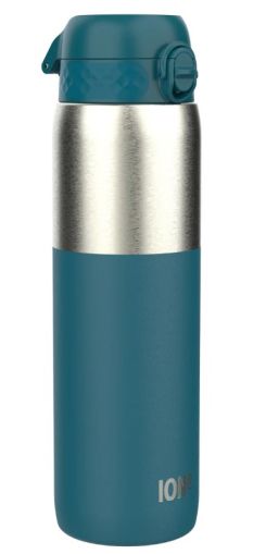 Термо бутилка за вода Ion8 SC, метална, 920ml, СИНЬОЗЕЛЕН