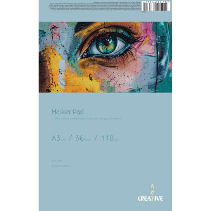 Скицник Marker Pad А3, 110 g, 36 листа