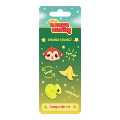 Комлект Bangoberry Bangobob Banana Bonanza, 3 броя блистери