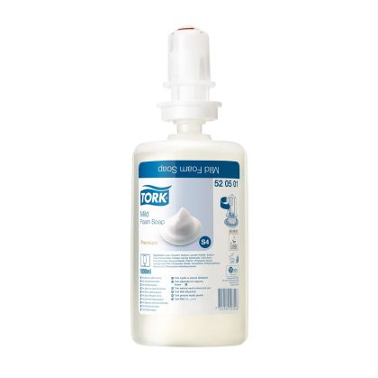 Сапун на пяна Tork S4, пълнител, 1 L, 6 броя
