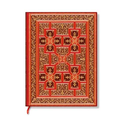 Paperblanks Тефтер War of the roses, Ultra, широки редове, твърда корица, 72 листа