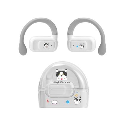 Слушалки Wesdar TWS1003, безжични, детски, с Bluetooth, 117 dB, бели