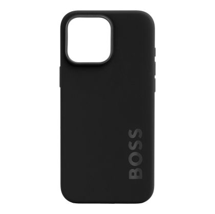 Hugo Boss Калъф за телефон, за iPhone 16 Pro Max, черен