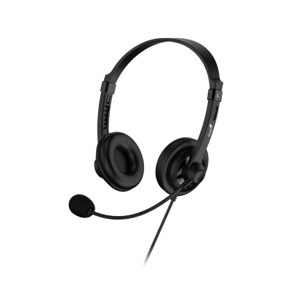 Слушалки Genius HS-230U, с кабел и микрофон, USB Type-C, 100 dB