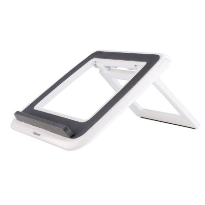 Стойка за лаптоп Fellowes I-Spire, охлаждаща, до 17'', бяла